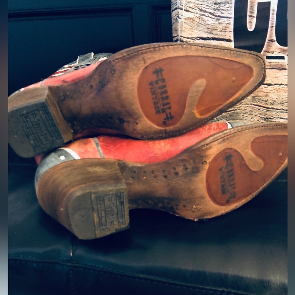 Corral Vintage American Flag Cowboy Boots - Picture 6 of 11